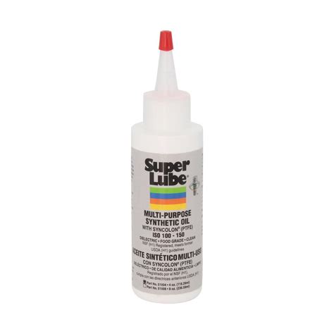 Super Lube 4 oz. Bottle Oil with Syncolon (PTFE) Lubricant-51004 - The Home Depot