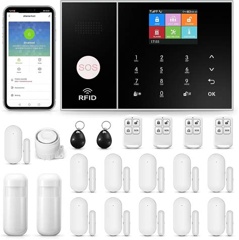 Clouree WiFi 4G Alarm System Smart Home Devices