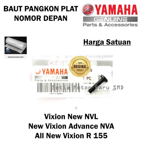 Jual Baut Pangkon Plat Nomor Depan All New Vixion Nvl Advance Nva R