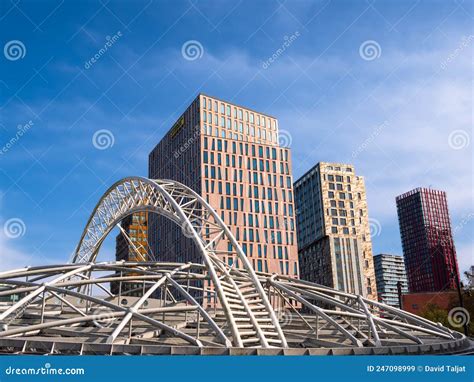 Modern Architecture in Rotterdam Editorial Stock Image - Image of city ...