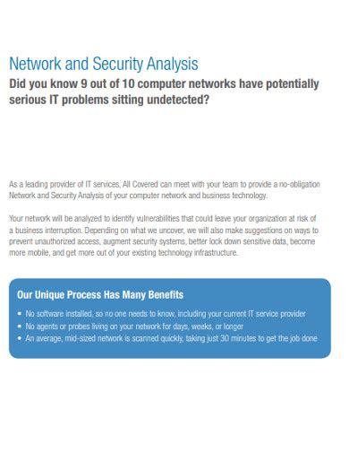 Security Analysis - 11+ Examples, Format, Pdf