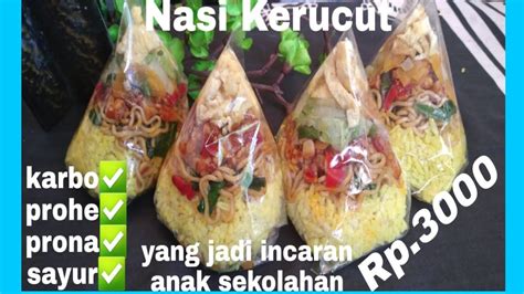 Nasi Kerucut Plastik Viral Viral Ide Bisnis Yang Laris Manis Tidak