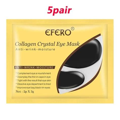 Patchs Hydrogel Pour Les Yeux Masque Au Collag Ne Cristal Anti Ge