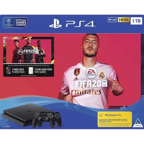 Spēļu konsole Sony Playstation 4 Slim 1TB Black Dualshock FIFA 20