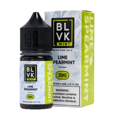 L Quido Salt Mint Lime Spearmint Blvk