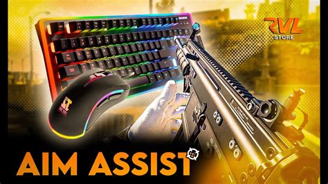 COMO TER AIM ASSIST NO MOUSE E TECLADO WARZONE YouTube