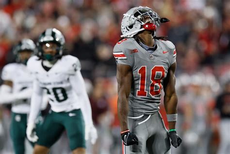 Ohio State Wide Receiver Marvin Harrison Jr Named A Heisman Trophy