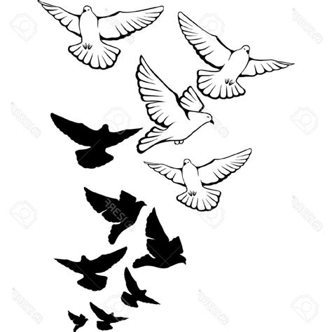 Flying Bird Drawing Free Download On Clipartmag