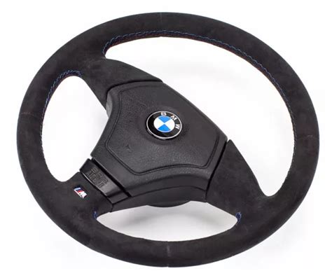 ALCANTARA VOLANT POUR BMW M3 E46 Volant Avec Airbag Alcantara EUR 295