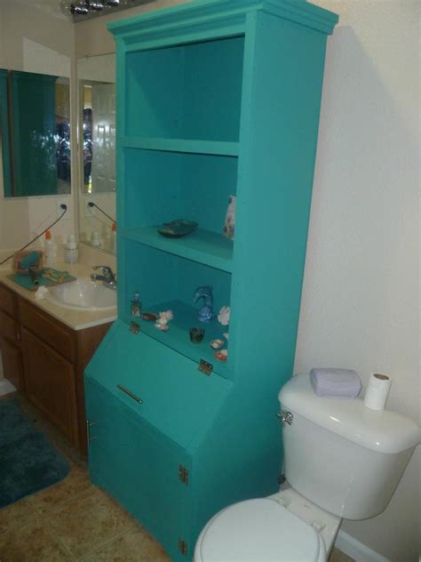 Bathroom Armoire With Laundry Hamper Ana White