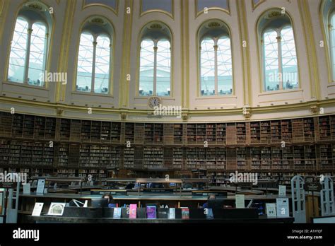 Interior Of British Museum Reading Room In The Great Court Bloomsbury