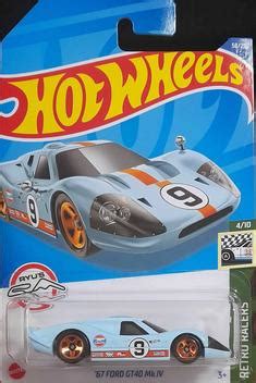 Hot Wheels Retro Racers 67 Ford GT40 Mk IV Gulf Carrinho De Brinquedo Magazine Luiza