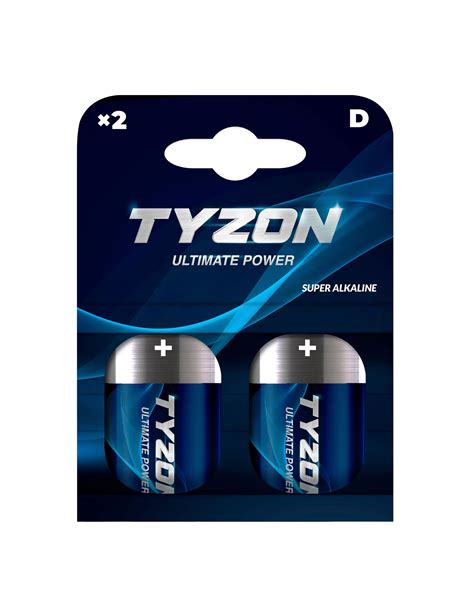 Tyzon D Super Batterier Stk Alkaline Volt Plantorama