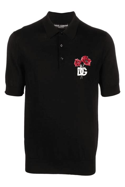 Dolce And Gabbana Woven Polo Clothing From Circle Fashion Uk