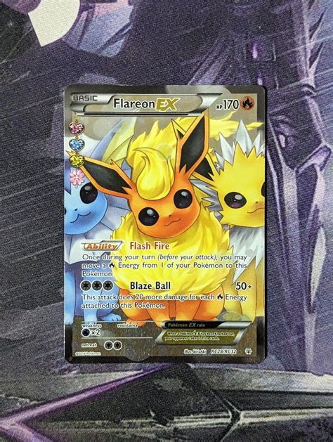 Flareon Ex Radiant Collection Full Art Xy Generations Rc Eeveelution