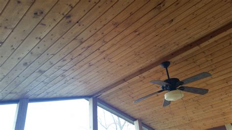 Tongue And Groove Ceiling With Beams | sidewikiclima