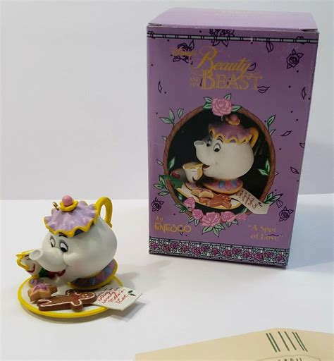 Enesco Ornament Walt Disneys Beauty And The Beast Spot Of Love Mrs