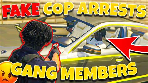 Falsely Arresting Players As A Fake Cop Gta Rp Youtube