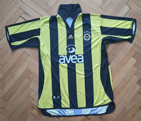 2006 2007 Sezon Tümer Metin Orijinal Fenerbahçe Çubuklu 100 Yıl Forma