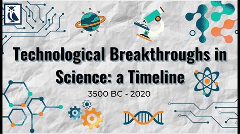 Technological Breakthroughs In Science A Timeline YouTube