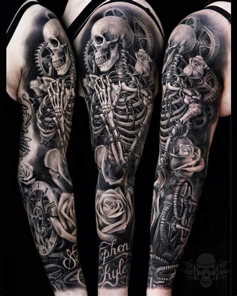 Pin by Cédric Stegre on Old school traditional tattoos Skeleton