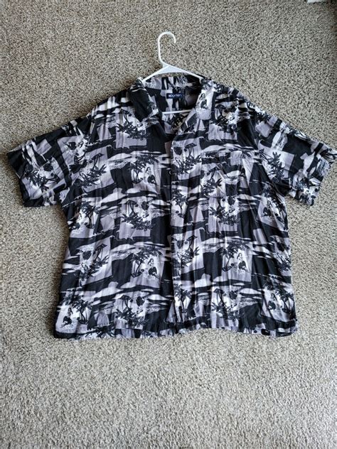 Puritan Hawaiian Style Button Down Mens Size XXLarge Gem