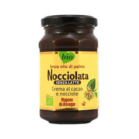 Nocciolata Crema Al Cacao Con Nocciole Rigoni Bio Senza Latte Gr