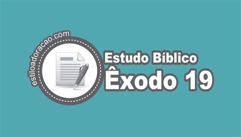 Estudo De Xodo Esbo O E Coment Rio B Blico