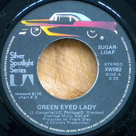 Sugarloaf Green Eyed Lady Vinyl Discogs