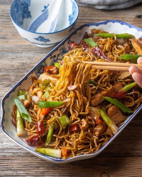 The Best Vegan Kung Pao Stir Fry Noodles You Need Now Woonheng