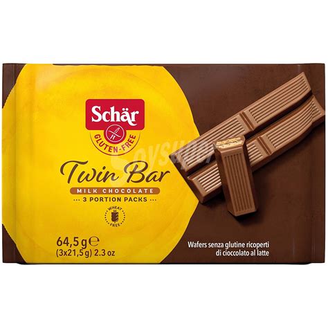 Sch R Galletas Barquillos Cubiertos De Chocolate Con Leche Sin Gluten