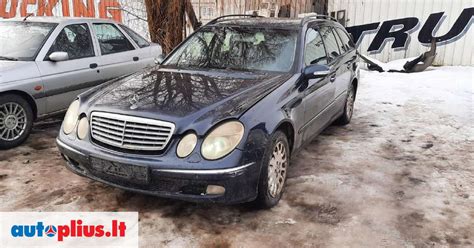 Mercedes Benz E Klas Dalimis Automobilis Ardomas Dalimis