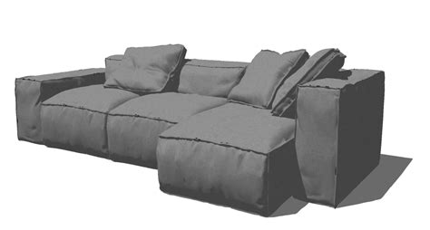 SKETCHUP 3D MODEL HOME FURNITURE SOFA