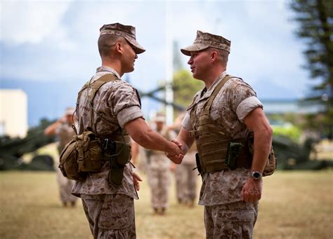 1st Battalion, 12th Marine Regiment holds change of command ceremony