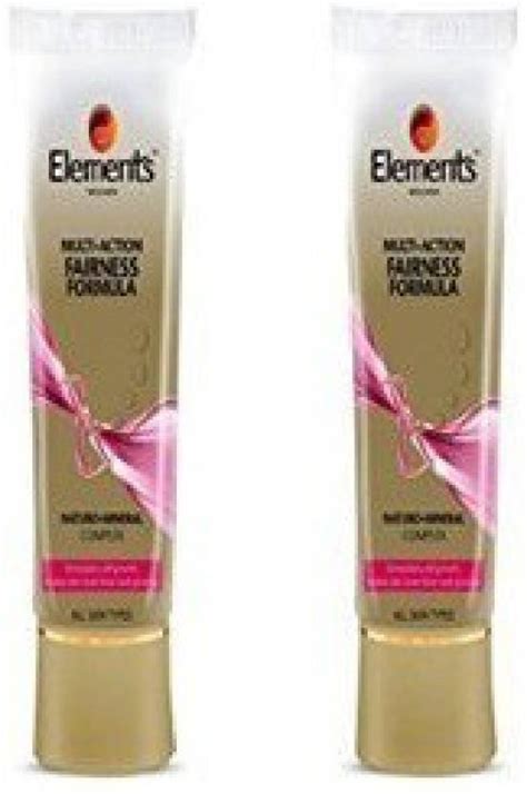 Elements Wellness Multi Action Fairness Face Cream Set Of 2 Price In