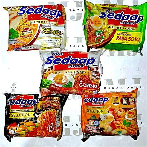 jual mie sedap sedaap goreng kuah  varian mie instan murah shopee