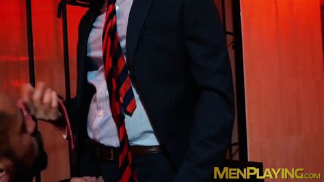 Executive Makes Out With Partner Before Hammering His Ass