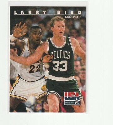 Larry Bird Skybox Usa Boston Celtics Ebay