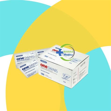 Jual Onemed One Swabs Alkohol Swab Alkohol Pads Shopee Indonesia