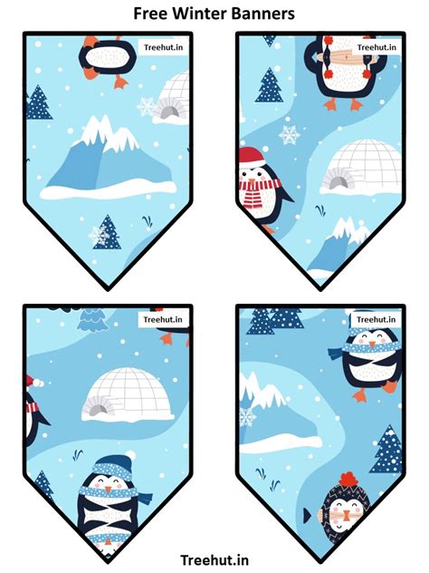 Free Winter Bulletin Board Decorations And Craft Printables 556