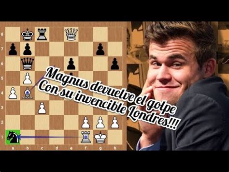 CARLSEN VENCE A DING EN SOLO 24 JUGADAS CON SU INVENCIBLE SISTEMA