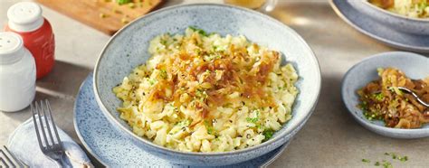 Vegane Spätzle mit Reibegenuss Rezept LIDL Kochen