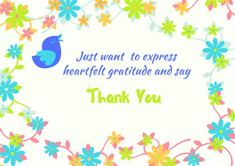 Want To Express Heartfelt Gratitude. Free Thank You eCards | 123 Greetings