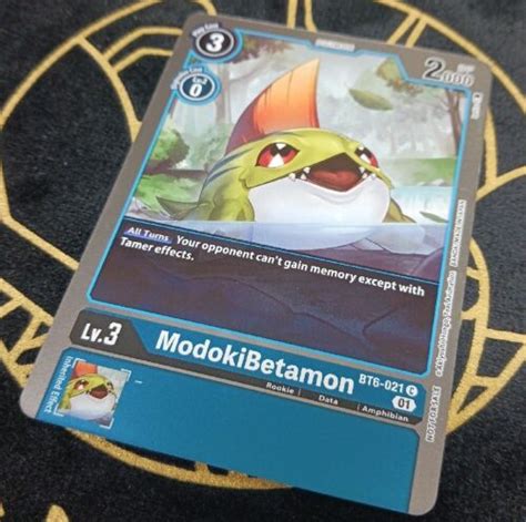 ModokiBetamon Alternate Art Foil BT6 021 NM Digimon TCG EBay