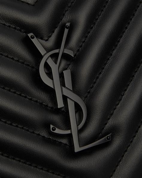 Saint Laurent Lou Ysl Quilted Calfskin Camera Crossbody Bag With Pocket