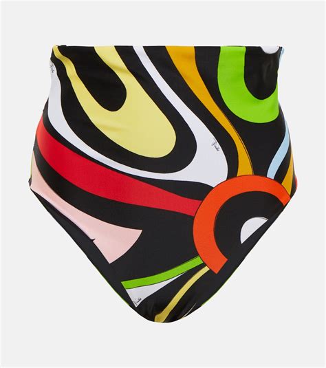 Marmo Bikini Bottoms In Multicoloured Pucci Mytheresa