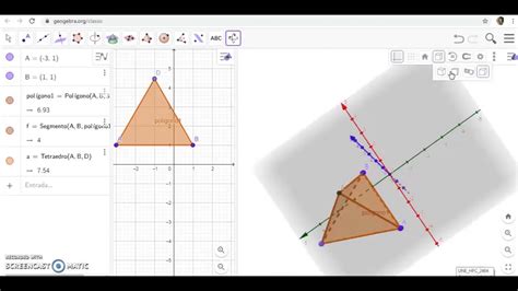 Como Crear Un Tetraedro Utilizando Geogebra YouTube