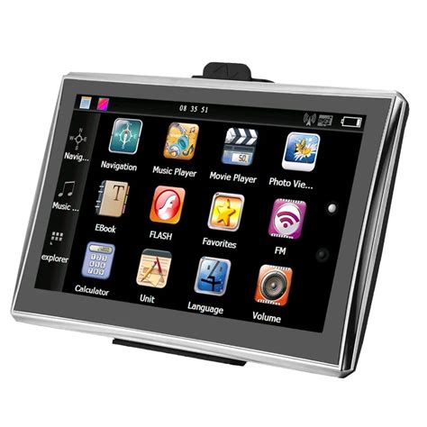 Car GPS Navigation 7 Inch 8GB LCD Touch Screen High Definition SAT NAV