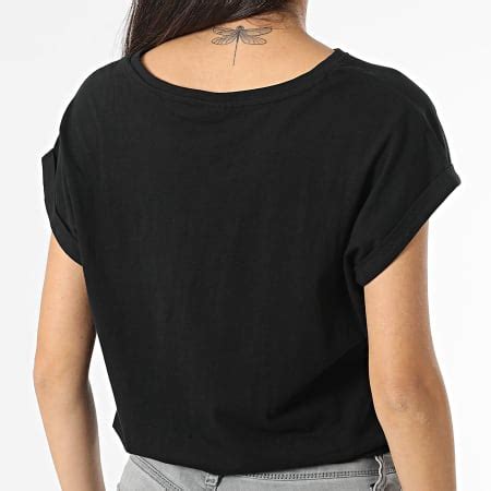 Urban Classics Tee Shirt Sans Manches Femme TB771 Noir