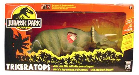 Triceratops Kenner Wikia Jurassic Park Fandom